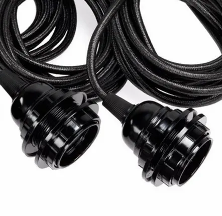 Ceiling lights - Fitting Lamps Ceiling - Black - 3 Fittings - BAZAR BIZAR LIVING