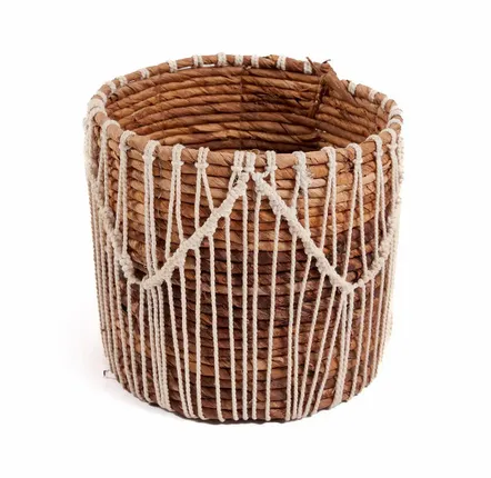 Corbeilles - Le Panier Macra-Mazing - Naturel Blanc - L - BAZAR BIZAR LIVING