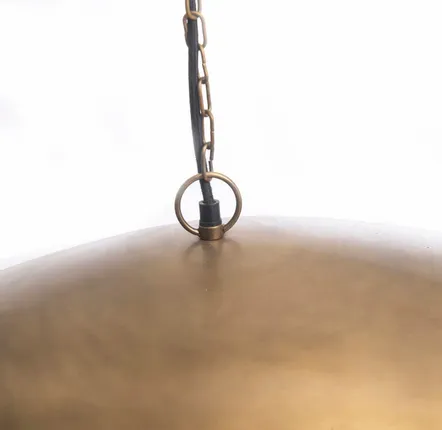 Ceiling lights - The Fortune Cookie Pendant - Brass - XL - BAZAR BIZAR LIVING
