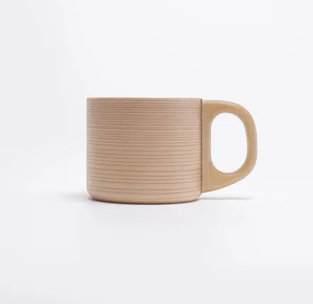 Assiettes au quotidien - Mug en cèdre naturel - JAPAN WOOD X CRAFTSMANSHIP