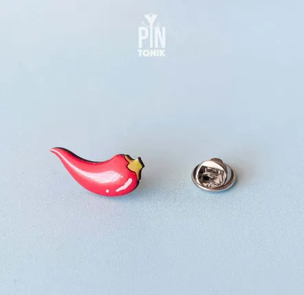 Broches - Red Chili Pepper Pin - PINTONIK