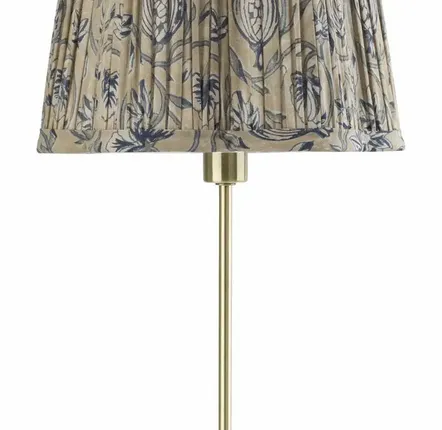 Lampes de bureau  - Abat-jour Scallop, coloris Beige et Bleu - CHAMOIS