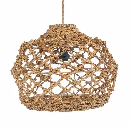 Ceiling lights - The Banara Pendant - Natural - L - BAZAR BIZAR LIVING