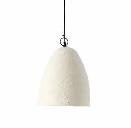 Ceiling lights - The Savana Pendant - White - S - BAZAR BIZAR LIVING