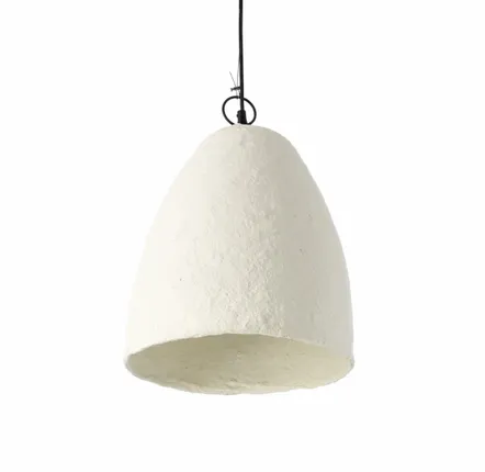 Ceiling lights - The Savana Pendant - White - S - BAZAR BIZAR LIVING