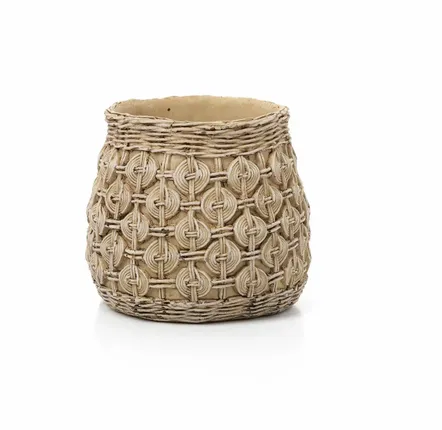 Flower pots - The Knot Concrete Planter - L - BAZAR BIZAR LIVING