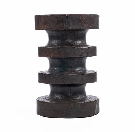 Autres tables  - La Table d’Appoint Mocha Rings - Noyer Foncé - BAZAR BIZAR LIVING