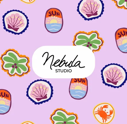 Kids accessories - SUMMER STICKERS - NEBULA STUDIO BCN