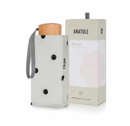 Travel accessories - Mini polka dot umbrella - Anny - ANATOLE