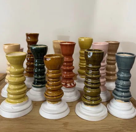 Candlesticks and candle holders - bougeoir - VIRGINIE MARIE GLIOZZO
