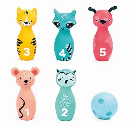 Toys - Jeu de quilles souples - LUDI