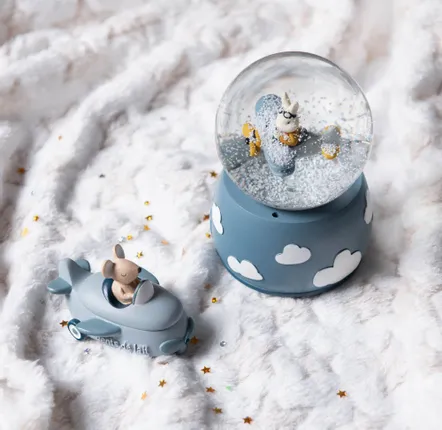 Kids accessories - Airplane musical snow globe - AMADEUS LES PETITS