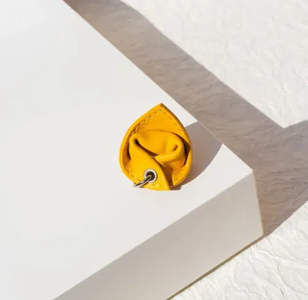 Petite maroquinerie - Leather Tortellino Keychain - DTB DI MBOU MARGHERITA LIBOURI