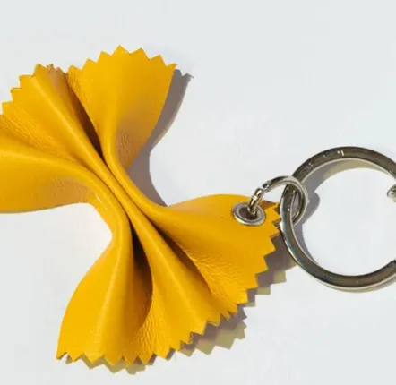 Petite maroquinerie - Leather Farfalla Keychain - DTB DI MBOU MARGHERITA LIBOURI