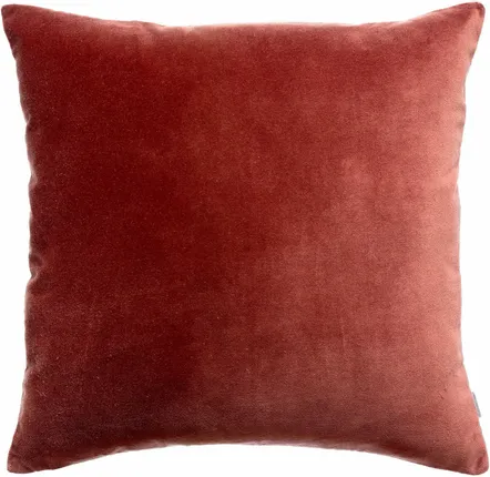 Coussins - Coussin uni Elise Tabac 45 x 45 - MAISON VIVARAISE - SDE VIVARAISE WINKLER
