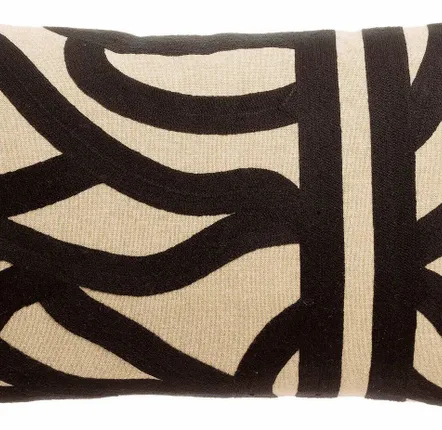 Coussins - Coussin brodé Ezia Ombre 30 x 50 - MAISON VIVARAISE - SDE VIVARAISE WINKLER