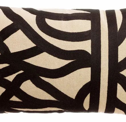 Coussins - Coussin brodé Ezia Ombre 40 x 65 - MAISON VIVARAISE - SDE VIVARAISE WINKLER