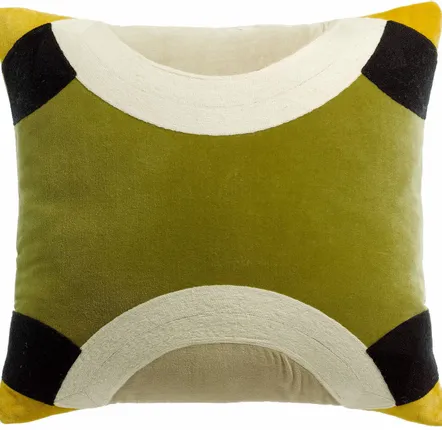 Coussins - Coussin Patou Olive 45 x 45 - MAISON VIVARAISE - SDE VIVARAISE WINKLER
