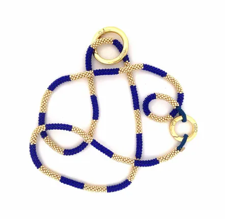 Travel accessories - DUO Key Lanyard – D33 Midnight Gold - OBO