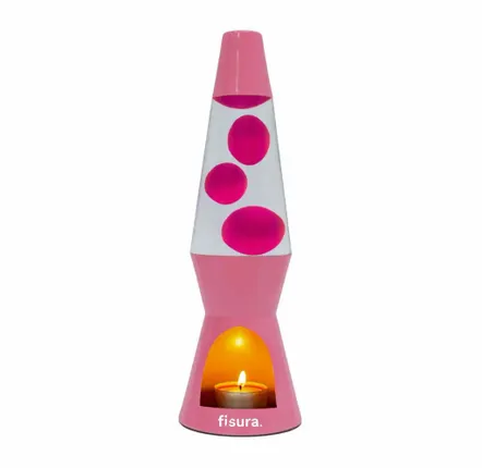 Lampes de bureau  - Lampe à lave Tea Light - FISURA