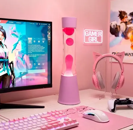 Lampes de bureau  - Lampe à lave LED et RGB - FISURA