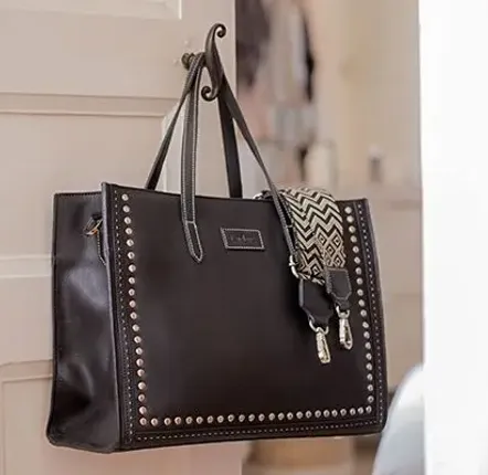 Bags and totes - Naily Romane bag - Black - PENELOPE