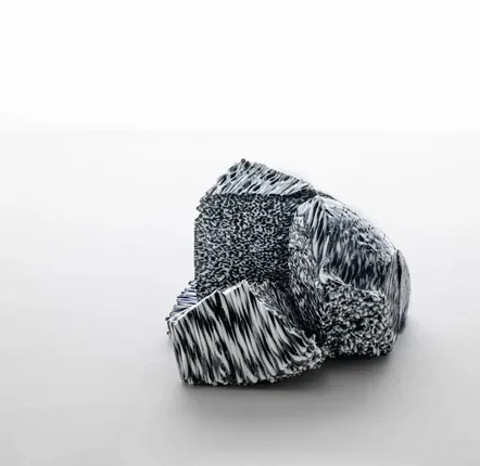 Art glass - IN-TIME 2 - LAURENCE BRABANT & ALAIN VILLECHANGE