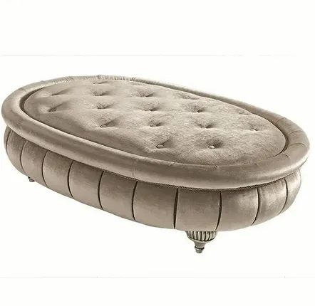 Repose-pieds - POUF OVALE FIRST LADY - SIWA SOFT STYLE HOME