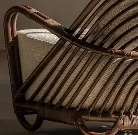Chairs for hospitalities & contracts - New Brown Color for Rattan Bestsellers - SIKA-DESIGN