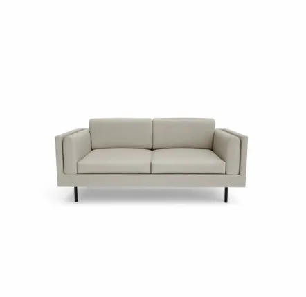 Sofas for hospitalities & contracts - 2-Seater Sofa CHELSEA - Cream - CITY SOFA