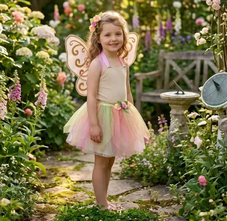 Children's dress-up - ELF Tutu and Fairy Wings Set - LABAY