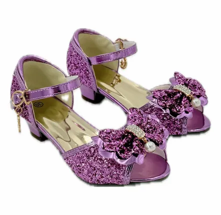Children's dress-up - Violine Bow and Glitter Mules - LABAY