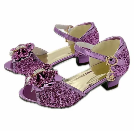 Children's dress-up - Violine Bow and Glitter Mules - LABAY