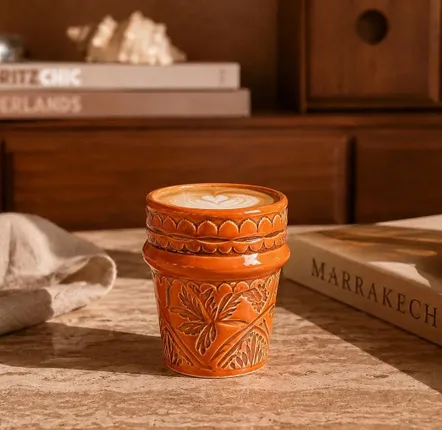 Tasses et mugs - Dreamer Imprint Cappuccino - DREAMER BY LUNA AZUL ATELIER