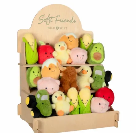 Soft toy - Wild & Soft - Farm Friends - WILD AND SOFT