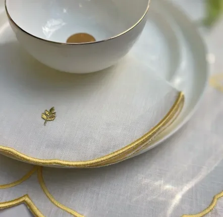 Table linen - EAR OF WHEAT - napkin, placemat and coaster - ARTIPARIS