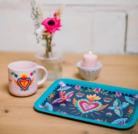 Trays - Plateau Canta La Vida — Hirondelles & Cie x Zabeil - HIRONDELLES &CIE