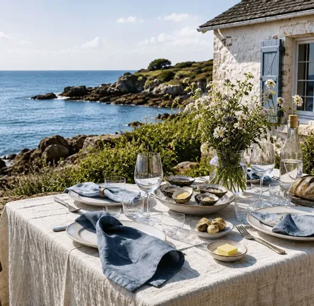 Cutlery set - La Serviette Française - LINFINI - LA SERVIETTE FRANÇAISE