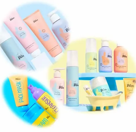 Children's bathtime - Daily Face Routine for Kids and Teens - MISS NELLA - LAV KIDS