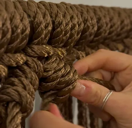 Tapestries - Suspended Macrame Wall Hanging Fondation Brown - NŒULUXE