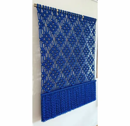 Tapestries - Macrame Wall Hanging Mili Electric Blue - NŒULUXE