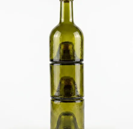 Carafes - The 3-Piece Oil Bottle - Olive Green - BAZAR BIZAR LIVING
