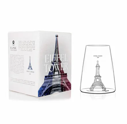 Glass - Eiffel Tower ICONIC MONUMENT - ICONIC MONUMENTS