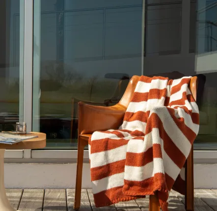 Plaids - Plaid CARNAC - Laine & Alpaga - MAISON BONNEFOY