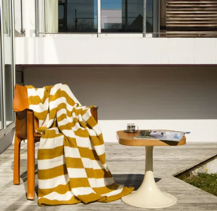 Plaids - Plaid CARNAC - Laine & Alpaga - MAISON BONNEFOY