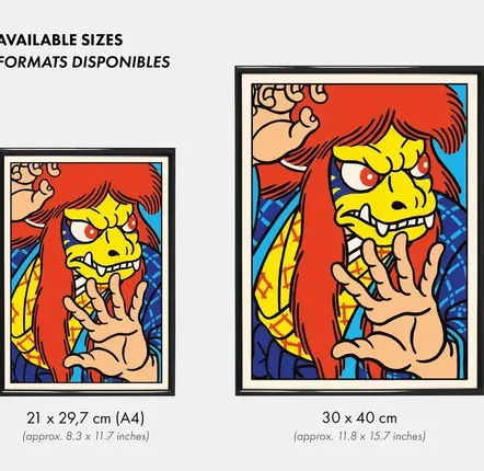 Poster - Poster\" Tonko\” - Format 30x40cm or A4 - YEAAAH! STUDIO