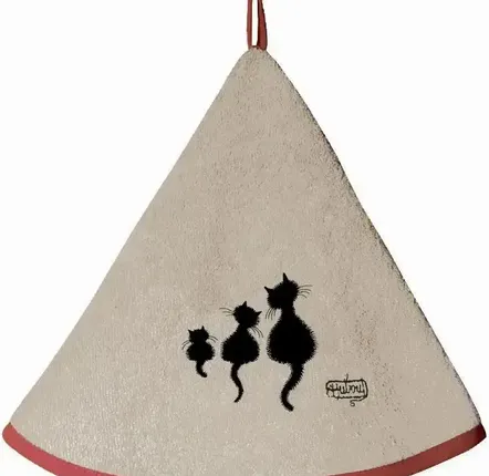 Torchons textile - Essuie Mains Dubout 3 Chats Ficelle 0 X 60 - MAISON VIVARAISE - SDE VIVARAISE WINKLER