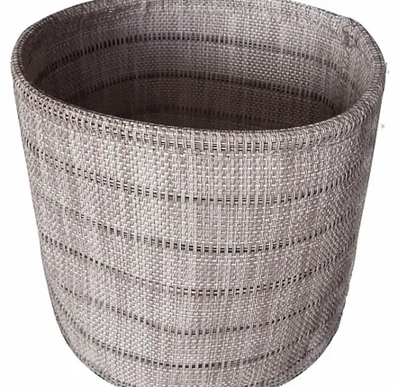 Corbeilles - Corbeille à pain ronde Manoka Perle diamètre 15 - MAISON VIVARAISE - SDE VIVARAISE WINKLER