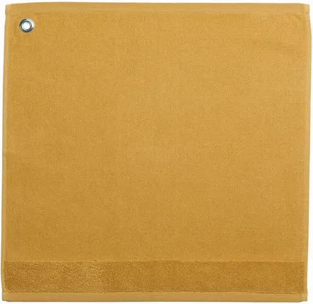 Torchons textile - Essuie-mains oeillet Curl Curry 50 x 50 - MAISON VIVARAISE - SDE VIVARAISE WINKLER