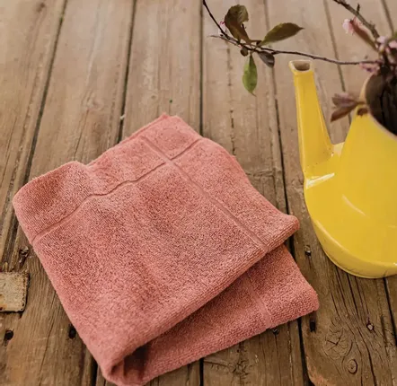 Torchons textile - Essuie-mains Loess Perle 50 x 50 - MAISON VIVARAISE - SDE VIVARAISE WINKLER